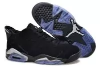 nike air jordan 6 vi femmes retro basketball chaussures noir et purple